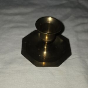 Vintage Brass Candlestick Holder
